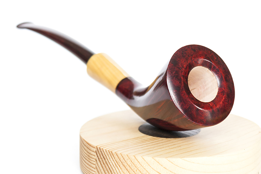 Pipe Bent Horn Handmade – Image 5