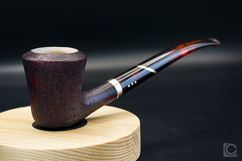 Pipe Long Bent Dublin Handmade